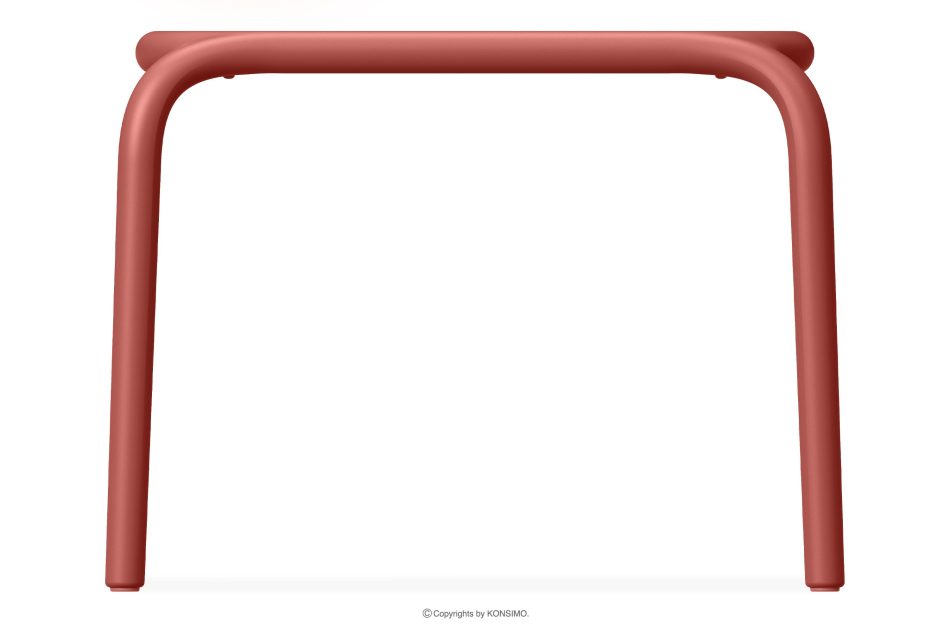 FICCARI Balkonmöbel-Set Polypropylen mit Glasfaser rot 2 Personen rot - Foto 8