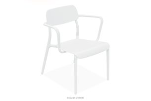 GALIO, https://konsimo.de/kollektion/galio/ Gartensessel aus ökologischem Kunststoff weiß weiß - Foto