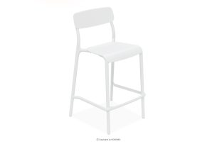 GALIO, https://konsimo.de/kollektion/galio/ Gartenhocker aus ökologischem Kunststoff weiß weiß - Foto
