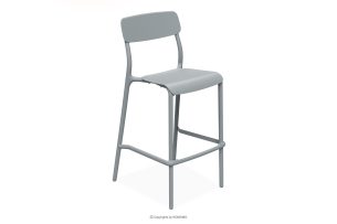 GALIO, https://konsimo.de/kollektion/galio/ Gartenhocker aus ökologischem Kunststoff grau grau - Foto