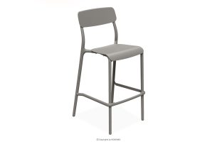 GALIO, https://konsimo.de/kollektion/galio/ Gartenhocker aus ökologischem Kunststoff kühlbraun kühles Braun - Foto