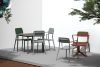 GALIO Runder Gartentisch aus ökologischem Kunststoff orange orange - Foto 2