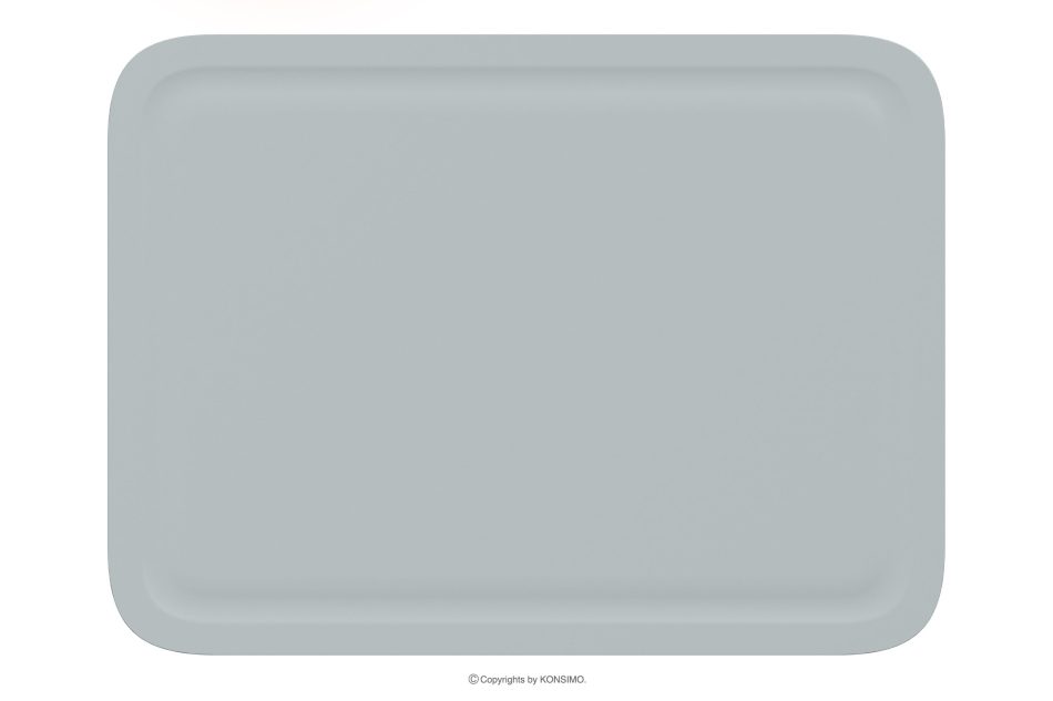 GALIO Gartentisch aus ökologischem Kunststoff grau grau - Foto 3