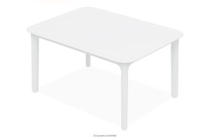 GALIO, https://konsimo.de/kollektion/galio/ Gartentisch aus ökologischem Kunststoff weiß weiß - Foto