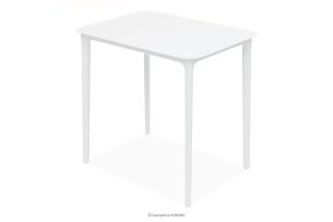 GALIO, https://konsimo.de/kollektion/galio/ Hoher Gartentisch aus ökologischem Kunststoff weiß weiß - Foto