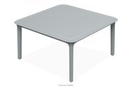 Gartentisch aus ökologischem Kunststoff grau