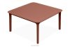 GALIO Gartentisch aus ökologischem Kunststoff orange orange - Foto 1