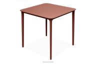 Gartentisch aus ökologischem Kunststoff orange