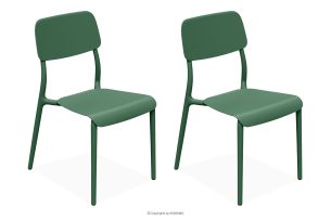 GALIO, https://konsimo.de/kollektion/galio/ Gartenstuhl aus ökologischem Kunststoff 2 Tlg. grün grün - Foto