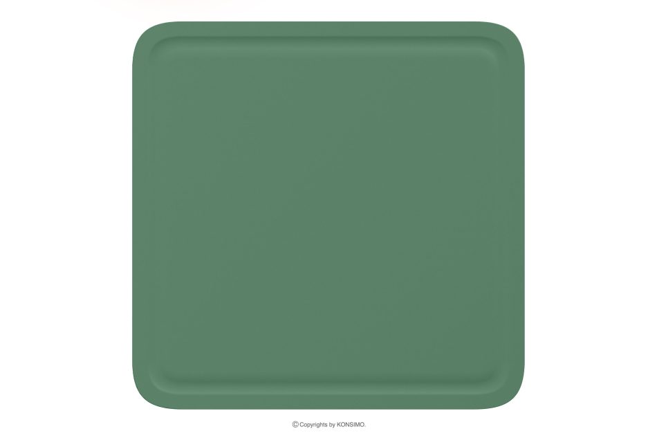 GALIO Gartenmöbel-Set Stühle und Tisch aus ökologischem Kunststoff 4 Personen grün grün - Foto 9