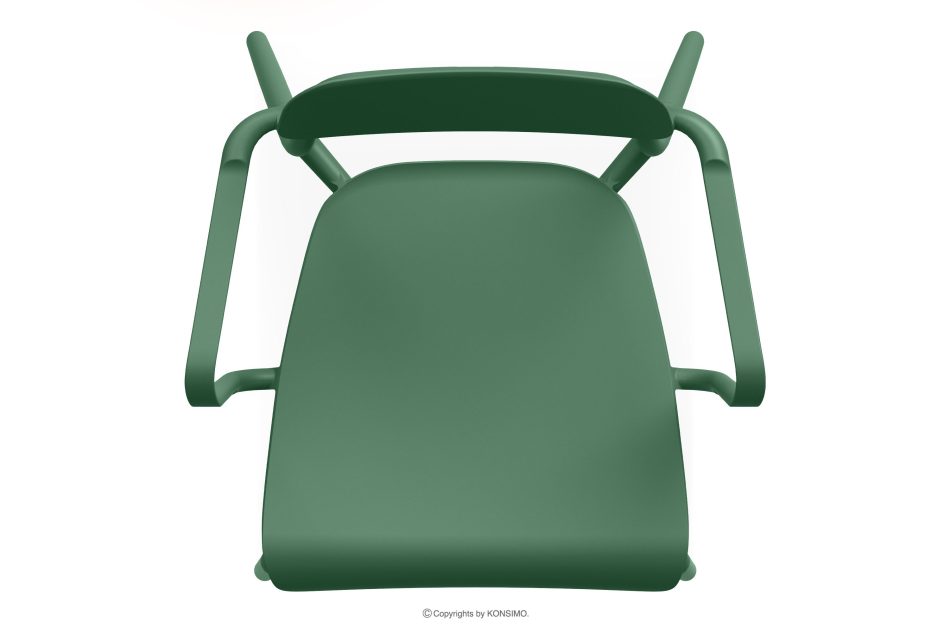 GALIO Terrassenmöbel-Set Polypropylen mit Glasfaser 3 Personen grün grün - Foto 6