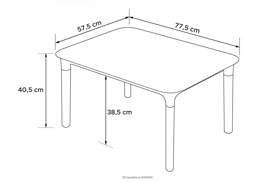 GALIO Gartenmöbel-Set Stühle und Esstisch 2 Personen weiß weiß - Foto 13