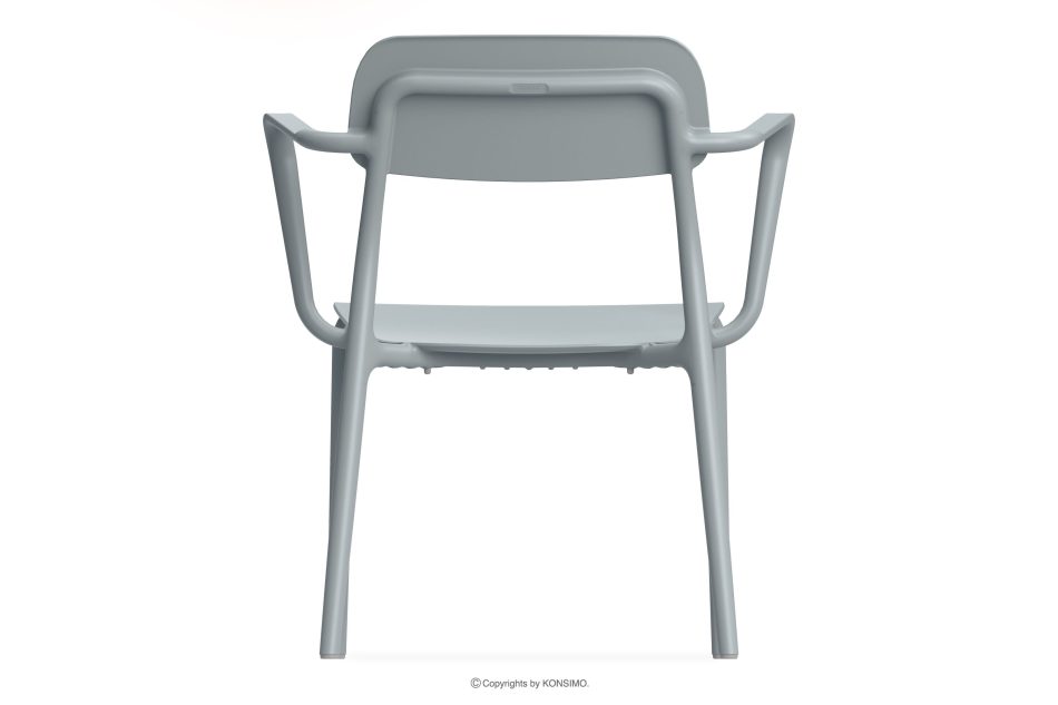 GALIO Gartenmöbel-Set Sessel und Couchtisch grau grau - Foto 5