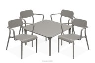 Gartenmöbel-Set Sessel und Couchtisch kühlbraun