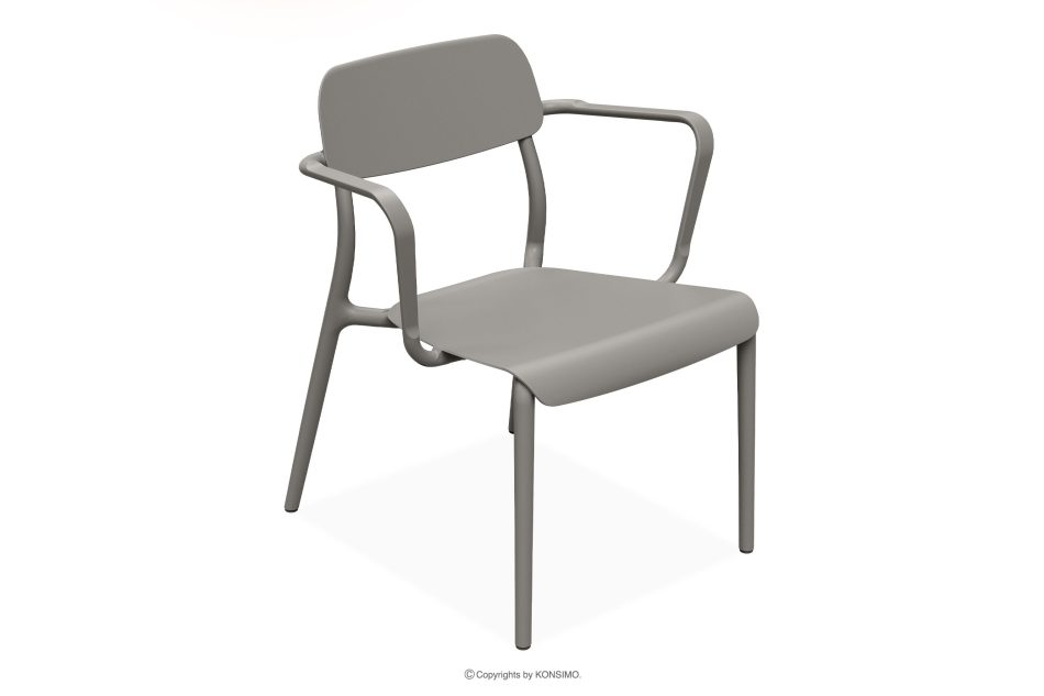 GALIO Gartenmöbel-Set Sessel und Couchtisch kühlbraun kühles Braun - Foto 2