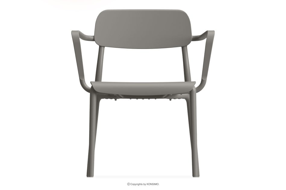 GALIO Gartenmöbel-Set Sessel und Couchtisch kühlbraun kühles Braun - Foto 3