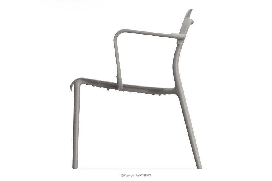 GALIO Gartenmöbel-Set Sessel und Couchtisch kühlbraun kühles Braun - Foto 4