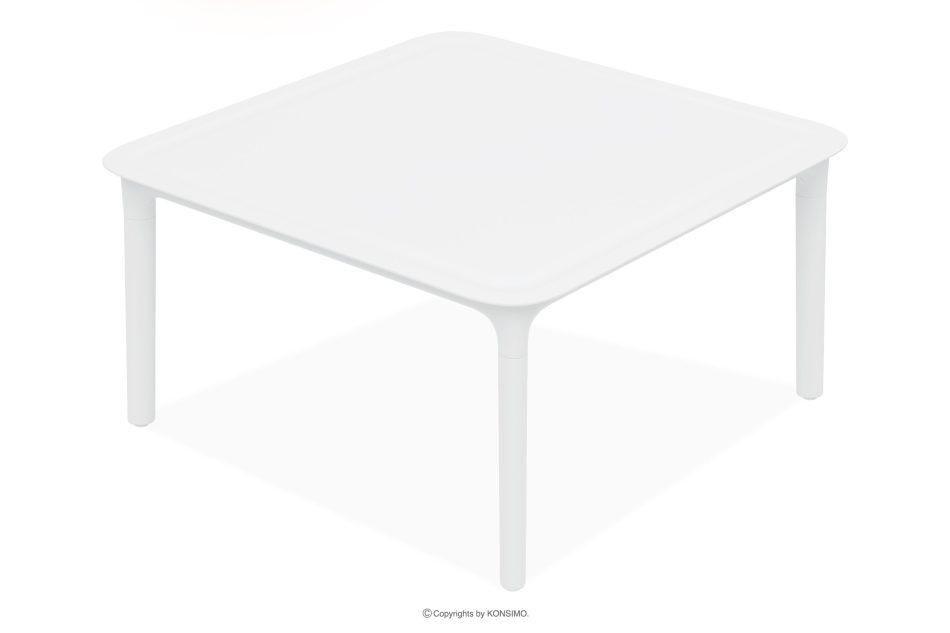 GALIO Gartenmöbel-Set Sessel und Couchtisch weiß weiß - Foto 8