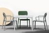 GALIO Gartenmöbel-Set Sessel und Couchtisch weiß weiß - Foto 12