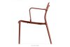 GALIO Gartenmöbel-Set Sessel und Couchtisch orange orange - Foto 5