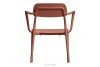 GALIO Gartenmöbel-Set Sessel und Couchtisch orange orange - Foto 6