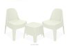 MALUS Gartenmöbel-Set modern Polypropylen 2 Personen beige beige - Foto 1