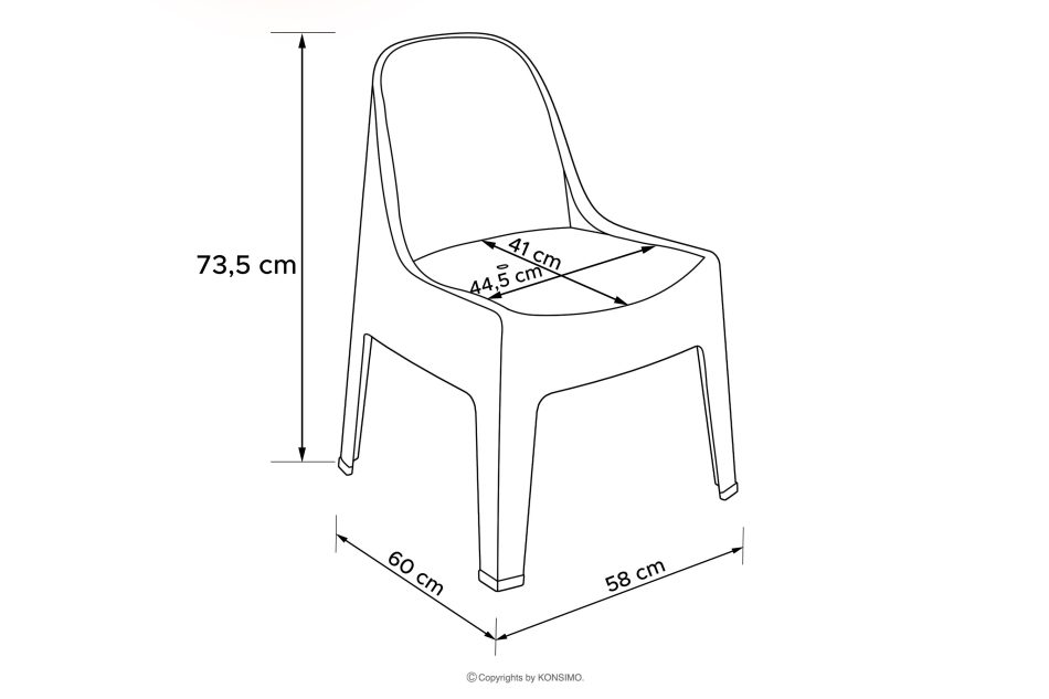 MALUS Gartenmöbel-Set modern Polypropylen 2 Personen kühl braun kühles Braun - Foto 11