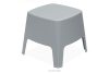 MALUS Gartenmöbel-Set Sessel und Gartentisch modern 2 Personen Polypropylen grau grau - Foto 8