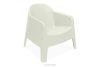 MALUS Gartenmöbel-Set Sessel und Gartentisch modern 2 Personen Polypropylen beige beige - Foto 3