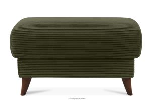 GUSTAVO II, https://konsimo.de/kollektion/gustavo-ii/ Sitzhocker für das Wohnzimmer mit Stauraum Kordstoff oliv oliv - Foto