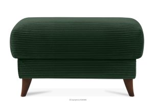 GUSTAVO II, https://konsimo.de/kollektion/gustavo-ii/ Sitzhocker für das Wohnzimmer mit Stauraum Kordstoff dunkelgrün dunkelgrün - Foto