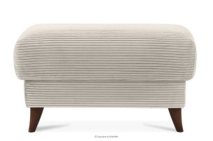 GUSTAVO II, https://konsimo.de/kollektion/gustavo-ii/ Sitzhocker für das Wohnzimmer mit Stauraum Kordstoff cremefarben creme - Foto
