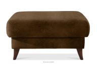 Sitzhocker für das Wohnzimmer mit Stauraum Imitation Wildleder hellbraun