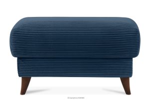 GUSTAVO II, https://konsimo.de/kollektion/gustavo-ii/ Sitzhocker für das Wohnzimmer mit Stauraum Kordstoff marineblau marineblau - Foto