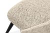 BAKERI Polsterstuhl boucle hellbeige/schwarz hellbeige/schwarz - Foto 7