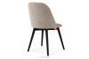 BAKERI Polsterstuhl boucle dunkelbeige/schwarz dunkelbeige/schwarz - Foto 4