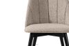 BAKERI Polsterstuhl boucle dunkelbeige/schwarz dunkelbeige/schwarz - Foto 5