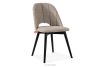 TINO Polsterstuhl boucle dunkelbeige/schwarz 2 tlg. dunkelbeige/schwarz - Foto 3