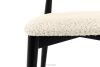 RABI Holzboucle-Stuhl hellbeige/schwarz hellbeige/schwarz - Foto 6