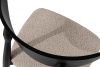 RABI Holzboucle-Stuhl weiß/schwarz dunkelbeige/schwarz - Foto 5