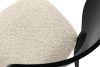 LYCO Holzstuhl Stoff Boucle hellbeige/schwarz hellbeige/schwarz - Foto 5