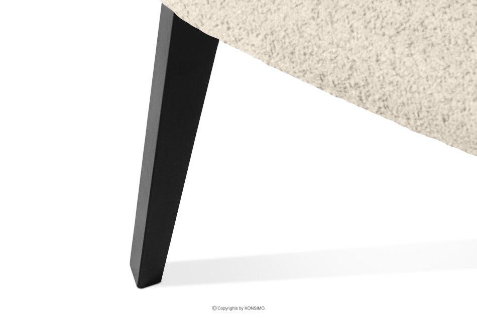 LYCO Holzstuhl Stoff Boucle hellbeige/schwarz hellbeige/schwarz - Foto 7