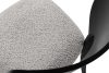 LYCO Holzstuhl Stoff Boucle Stahl/Schwarz 2 Stk. Stahl/Schwarz - Foto 6