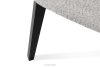 LYCO Holzstuhl Stoff Boucle Stahl/Schwarz 2 Stk. Stahl/Schwarz - Foto 9