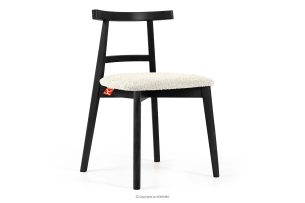 LILIO, https://konsimo.de/kollektion/lilio/ Vintage-Boucle-Stuhl weiß/schwarz weiß/schwarz - Foto