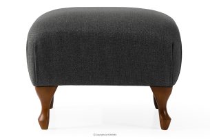 TOMIS, https://konsimo.de/kollektion/tomis/ Klassischer Wohnzimmersofa anthrazit geflochtener Stoff anthrazit - Foto