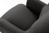 TOMIS Sessel und Pouffe Classic anthrazit Webstoff anthrazit - Foto 5