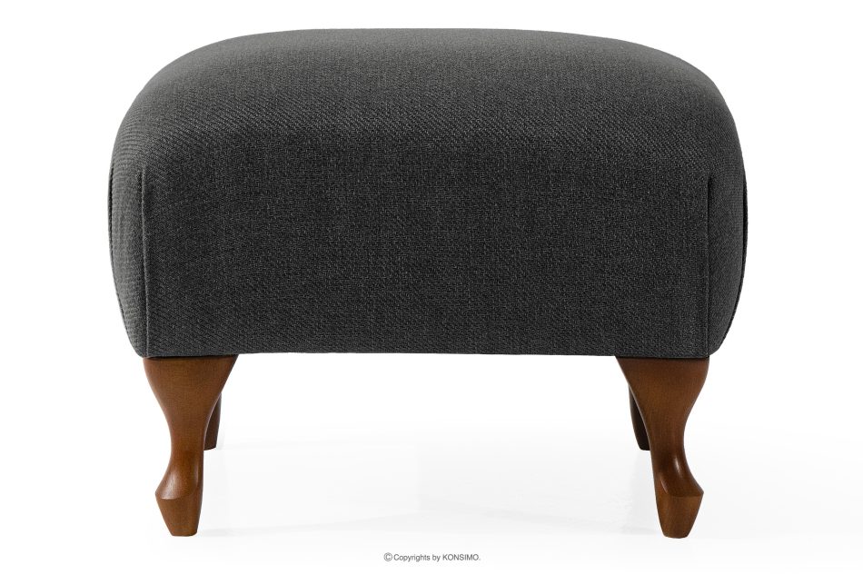 TOMIS Sessel und Pouffe Classic anthrazit Webstoff anthrazit - Foto 9