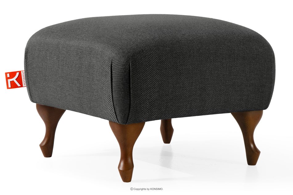 TOMIS Sessel und Pouffe Classic anthrazit Webstoff anthrazit - Foto 10