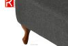 TOMIS Sessel und Pouffe Classic anthrazit Webstoff anthrazit - Foto 12